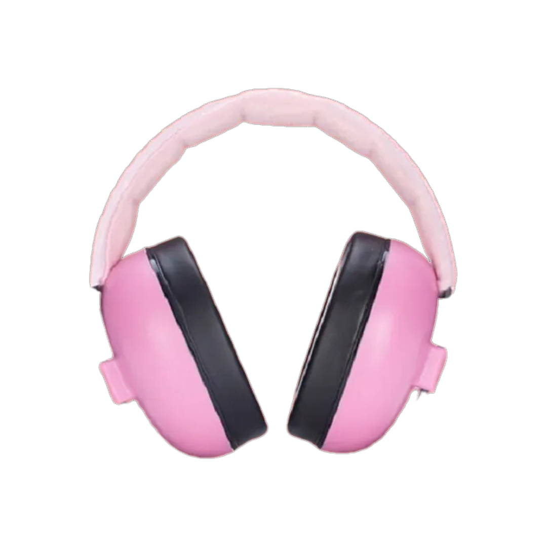 Baby_Noise_Cancelling_Headphones_Pink Headband-LittleOllyBobs