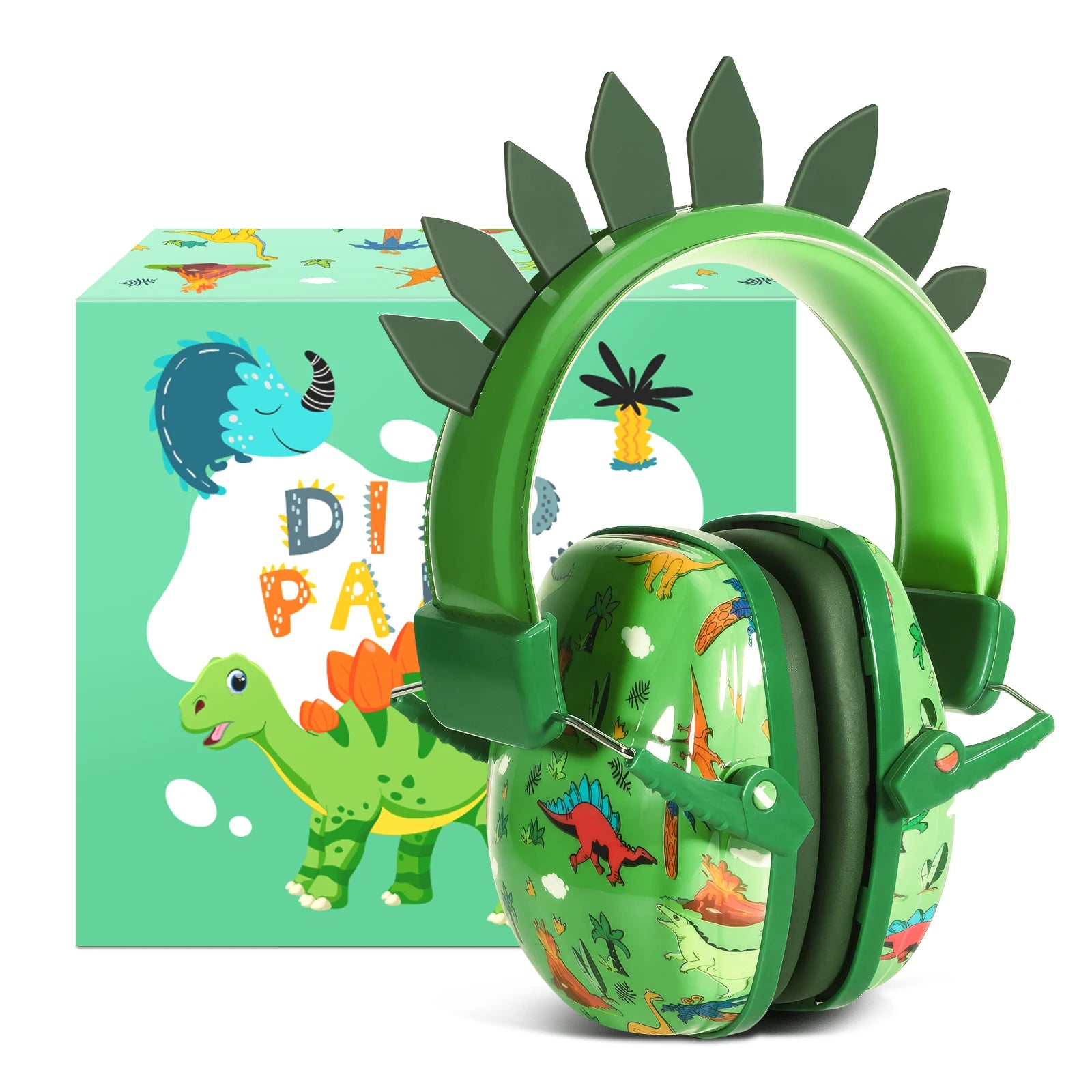 Dinosaur Noise cancelling headphones-LittleOllyBobs