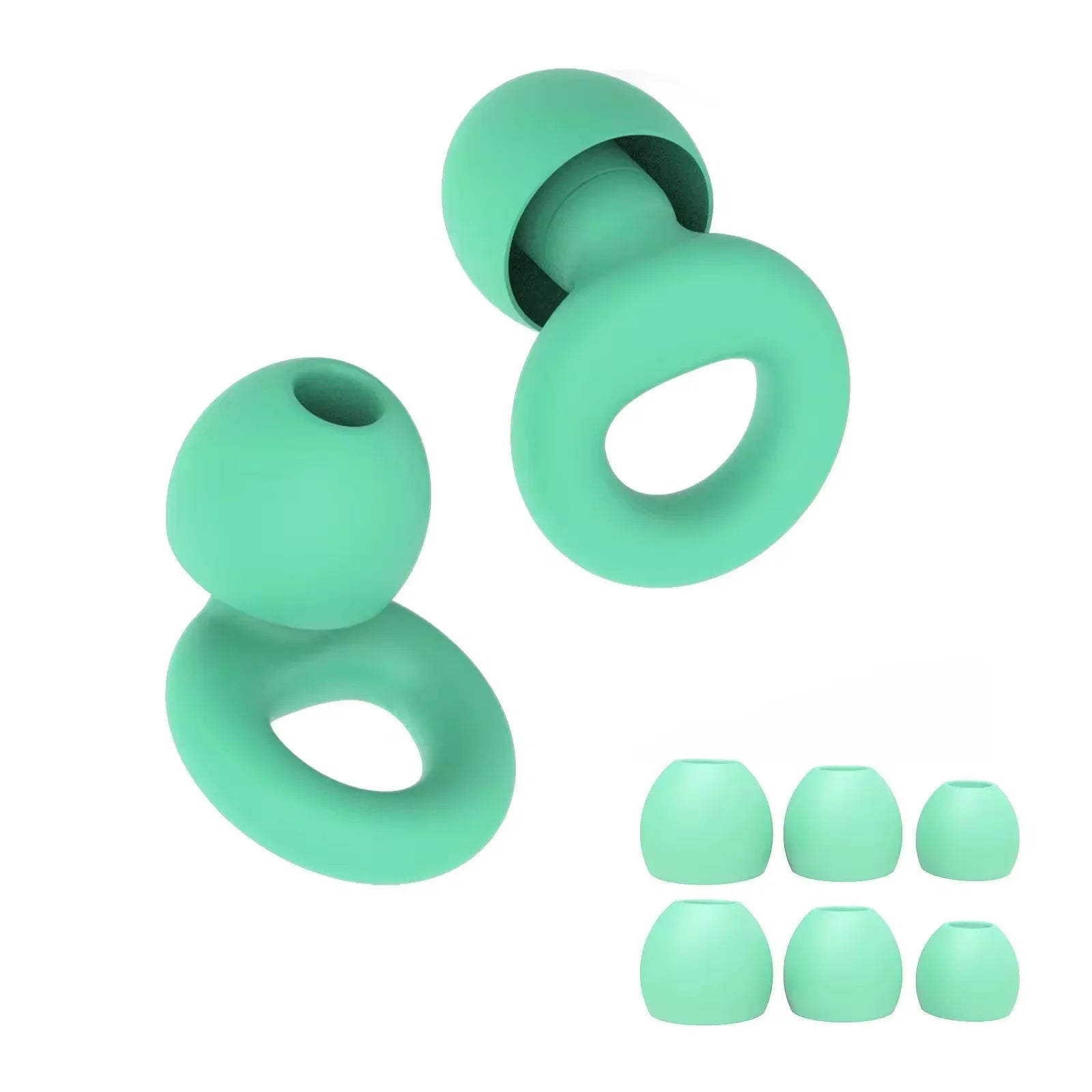 Full_Green_Silicone_Ear_Buds_LittleOllyobs