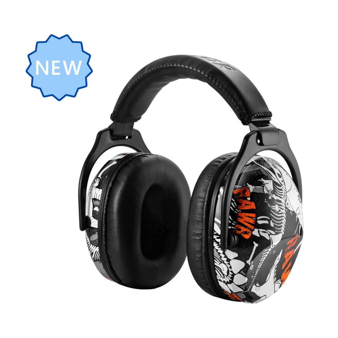 Noise Ninja Design- Black Dinosaur 