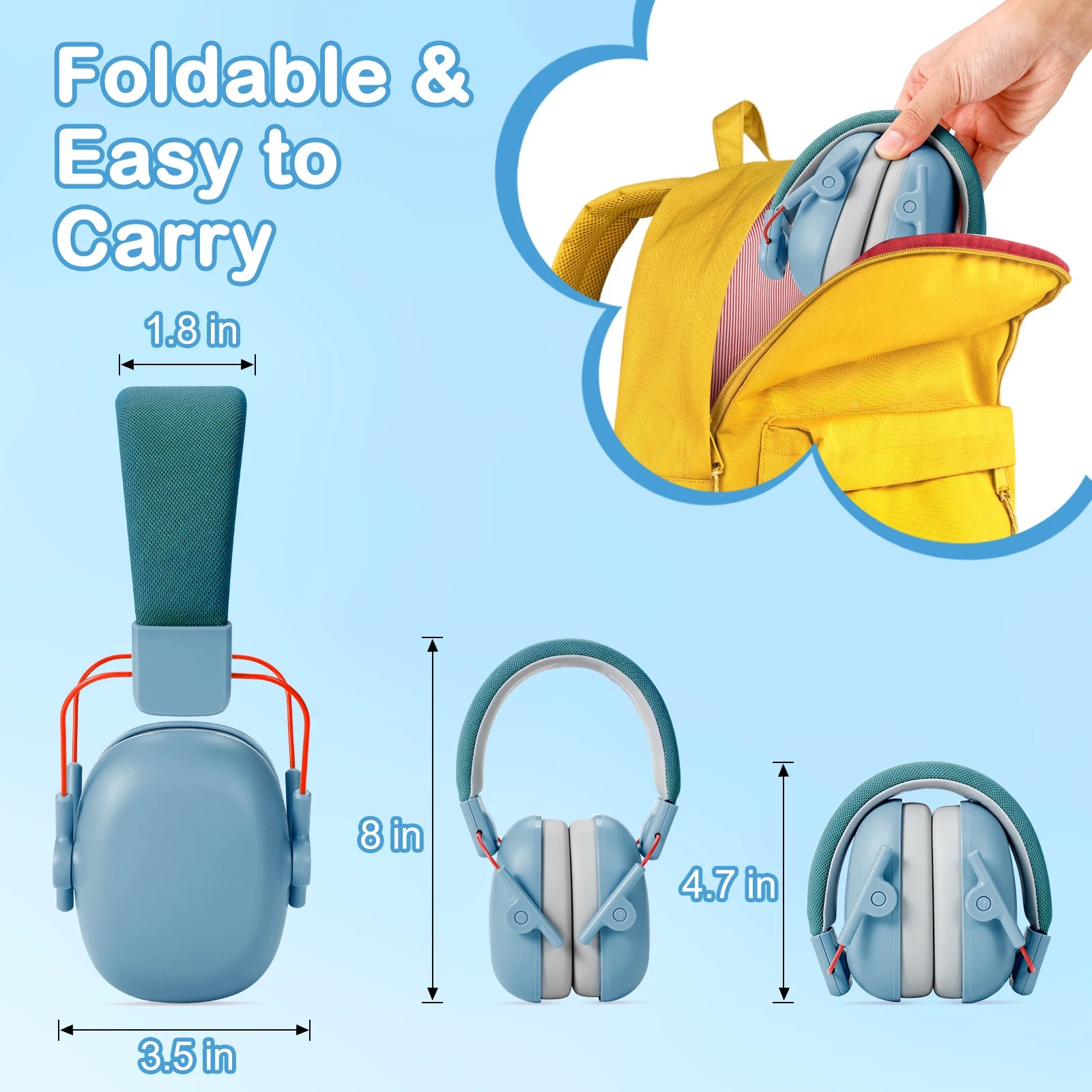 Noise Ninja Foldable -LittleOlyBobs