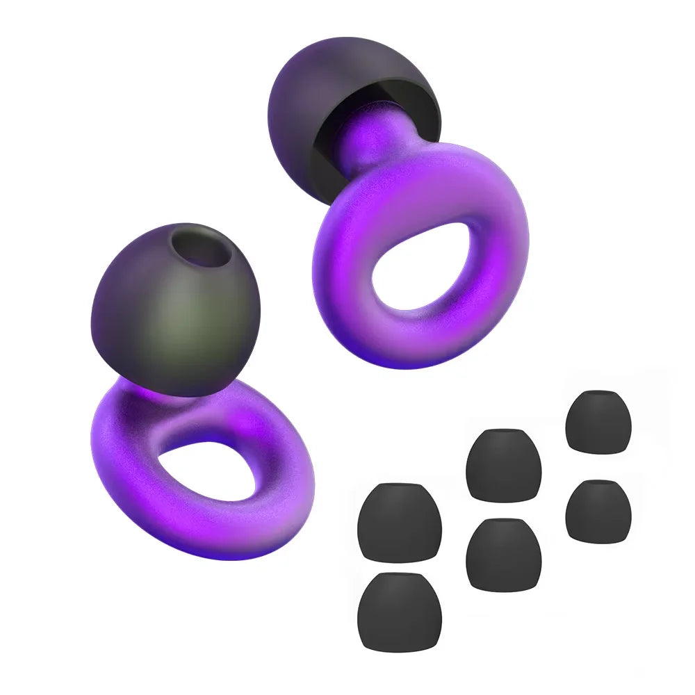 Purple_Silicone_Ear_Buds-LittleOllyBobs